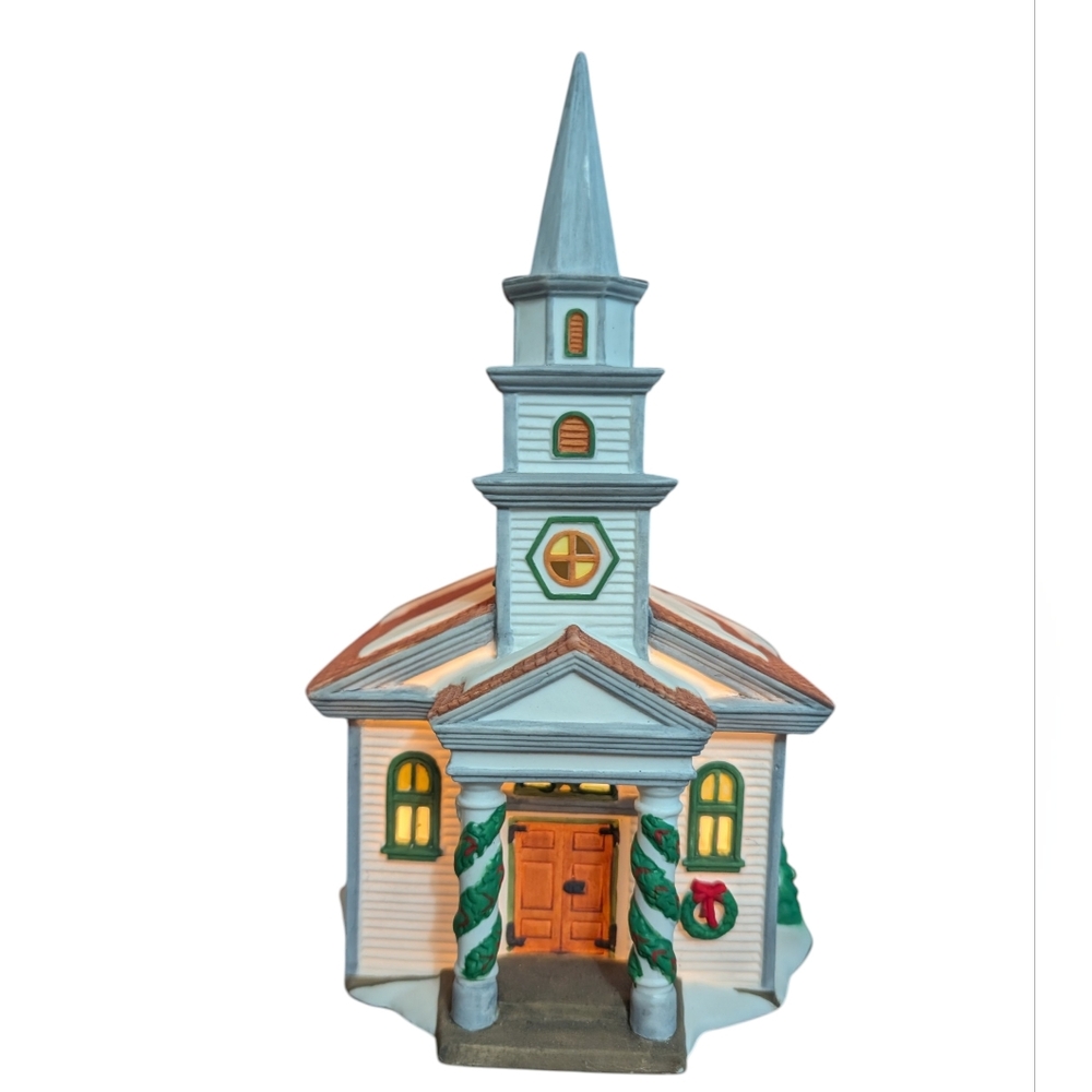 Department 56 Arlington Falls Church - New England Village Series VINTAGE 1994